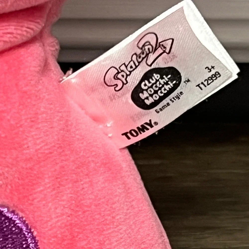 Splatoon 2 Pink‎ Club Mocchi Mocchi Squid Plush Stuffed Animal Tomy